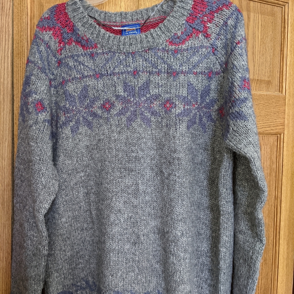 Le Tigre XL fairisle sweater